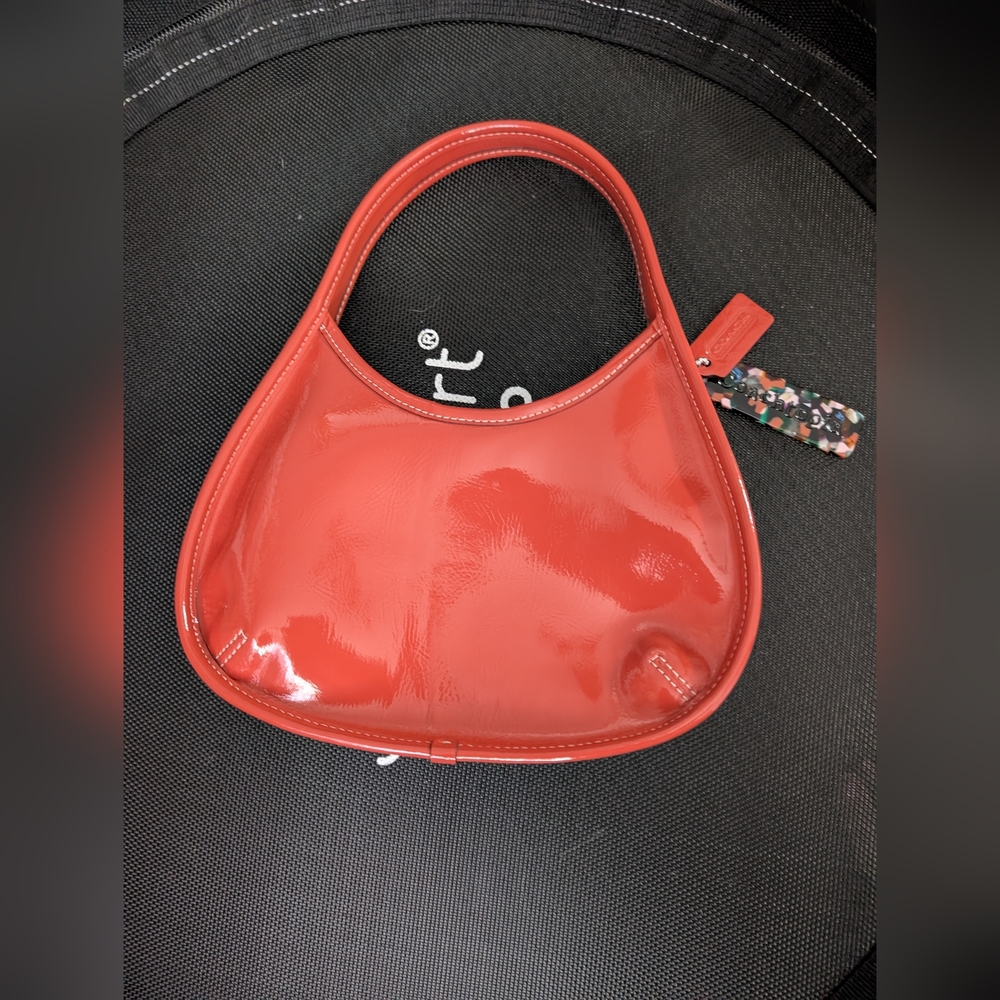 Coachtopia Ergo In Crinkle Patent Leather Bag